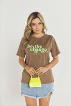 Camiseta Feminina Café The Change