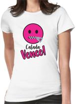 Camiseta Feminina Calada Vence Rico A Fazenda Moda Tumblr