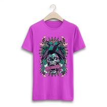 Camiseta Feminina Camisa Estampada Premium Poliéster Moda Camiseta Feminina Camisa Estampada Premium Poliéster Moda