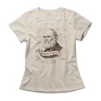 Camiseta Feminina Charles Darwin Camiseta Feminina Charles Darwin