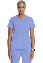 Camiseta feminina Cherokee 2625A Nurse Scrubs Top S Ciel