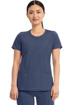 Camiseta feminina Cherokee Infinity com gola redonda azul marinho M Camiseta feminina Cherokee Infinity com gola redonda azul marinho M