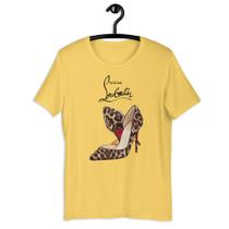 Camiseta Feminina - Chris Louboutan Salto Alto