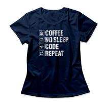 Camiseta Feminina Code Repeat Studio Geek