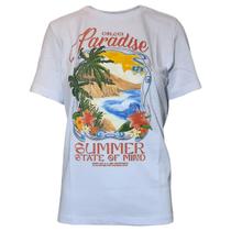 Camiseta Feminina Colcci Paradise Comfort Estampada