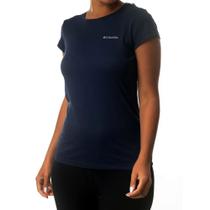 Camiseta Feminina Columbia Aurora II Azul Marinho - 321071 5 Camiseta Feminina Columbia Aurora II Azul Marinho - 321071 5