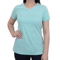 Camiseta Feminina Columbia CSC Basic Logo Verde Claro - 3210