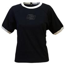 Camiseta Feminina Comfort Colcci Com Bordado Em Logo