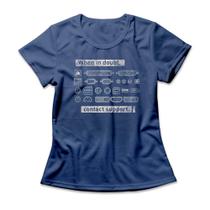 Camiseta Feminina Computer Ports