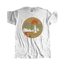 Camiseta Feminina Confortável De Verão, I Hate People Love Camping Hiking, Vintage, Estampa Digital