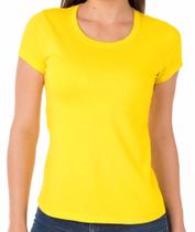 Camiseta feminina cor verde tamanho p