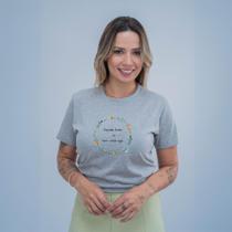 Camiseta Feminina Cristã Religiosa Espirito Santo és Bem Vindo Aqui 100% Algodão
