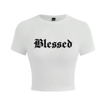 Camiseta Feminina Curta, Elástica e Macia - Casual e Confortável