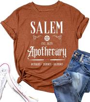 Camiseta feminina da Universidade de Halloweentown com estampa de abóbora tamanho GG