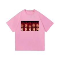 Camiseta Feminina De Algodão De Alta Qualidade Harajuku Com Estampa De Fã Da JENNIE Ruby, Top