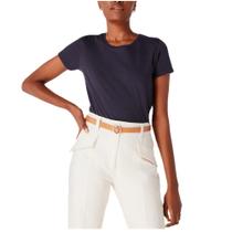 Camiseta feminina de algodão hering básica lisa original nf Camiseta feminina de algodão hering básica lisa original nf