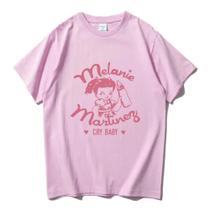 Camiseta Feminina De Algodão Macio Melanie Martinez Portals Tour Camiseta Casual Com Estampa