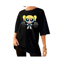 Camiseta Feminina De Treino E Fitness Estilo Streetwear Poderosa Para Academia