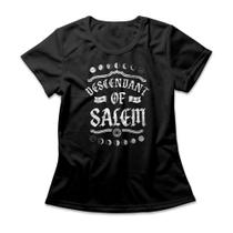 Camiseta Feminina Descendant Of Salem Camiseta Feminina Descendant Of Salem