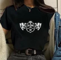Camiseta Feminina Despojada Rebelde Show RBD Baby Look 100% Algodão Camiseta Feminina Despojada Rebelde Show RBD Baby Look 100% Algodão