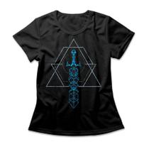 Camiseta Feminina Dice Sword Studio Geek
