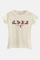 Camiseta Feminina Disney Mickey Fantasia Versões Camiseta Feminina Disney Mickey Fantasia Versões