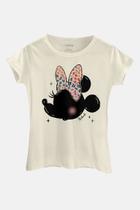 Camiseta Feminina Disney Minnie Laço Camiseta Feminina Disney Minnie Laço