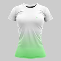 Camiseta Feminina Dry Fit Baby Look Corrida Caminhada Academia Estampa Degradê Camiseta Feminina Dry Fit Baby Look Corrida Caminhada Academia Estampa Degradê
