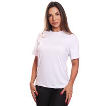 Camiseta Feminina Dry Fit Básica Lisa Proteção Solar UV Térmica Blusa Academia Esporte Camisa