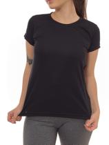 Camiseta Feminina Dry Fit Lisa Básica Poliéster Academia Fitness