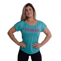 Camiseta Feminina Dry Furadinho Academia Treino Fitness