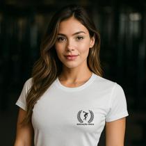 Camiseta Feminina Educação Fisica Feminina Dry Fit Baby Look