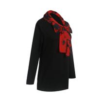 Camiseta Feminina Elegante Casual Solta Com Laço Primavera Verão Versátil Para O Dia a Dia E
