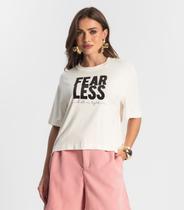 Camiseta Feminina Endless Bege Camiseta Feminina Endless Bege