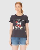 Camiseta Feminina estampa Mickey Mouse em Algodão - Malwee 558