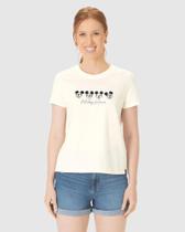 Camiseta Feminina estampa Mickey Mouse em Algodão - Malwee 558 Camiseta Feminina estampa Mickey Mouse em Algodão - Malwee 558