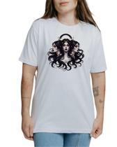 camiseta Feminina Estampada Deusa Hécate Deusa tríplice Wicca Bruxaria Basica Casual Algodão