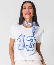 Camiseta Feminina Estampada Marisa Off White-92007 Camiseta Feminina Estampada Marisa Off White-92007