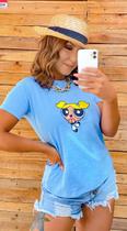 Camiseta Feminina Estampada T-shirt Personagens