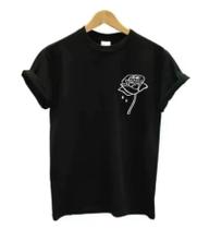 Camiseta Feminina Estampado Rosa 100 Algodão Esporte Academia Passeio Verão