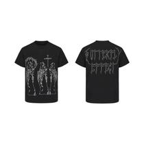 Camiseta Feminina Estilo Y2K Star Kitty Kpop Estética Harajuku Goth Emo Shoujo