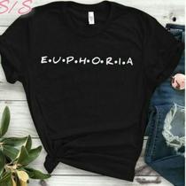 Camiseta Feminina Euphoria Baby Look T-Shirt