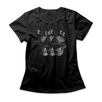 Camiseta Feminina Existence Studio Geek Camiseta Feminina Existence Studio Geek