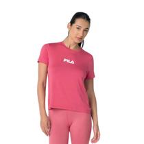 Camiseta Feminina Fila 1217123 Letter Fit