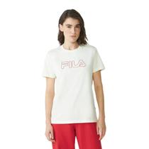 Camiseta Feminina Fila 1365404 Regular Basic Outline