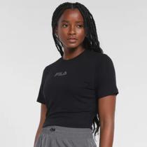 Camiseta feminina fila soft preto