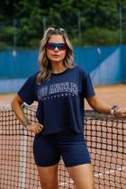 Camiseta Feminina Fitness Los Angeles Califórnia Camiseta Feminina Fitness Los Angeles Califórnia
