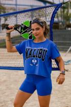 Camiseta Feminina Fitness Malibu