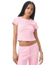 Camiseta feminina Florence by Mills Cozy Crush Easy Pink XS