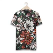 Camiseta Feminina Florida Camisa Premium Original Poliéster